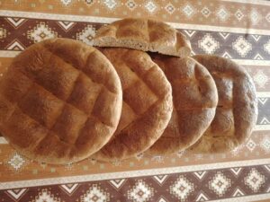 Qara undan mayasız çörək